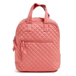 Vera Bradley Quilted Terracotta Rose (or corral) Backpack
